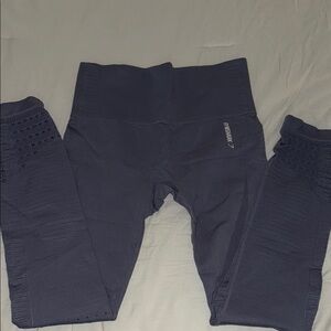 Gymshark Purple Leggings High Waist Performance